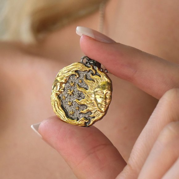 Jewelry - Sun and Moon Necklace